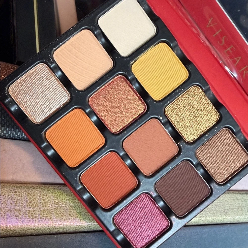 Viseart Eyeshadow Palette - Rich Golds and Browns